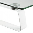 LogiLink Glass tabetop monitor riser, max. 20kg