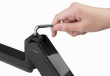 Gembird MA-DA3-01 Desk mounted adjustable mounting arm for 3 monitors (full-motion), 17”-27”, up to 7 kg