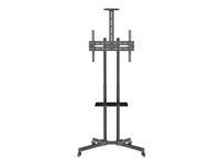 TECHLY Floor Trolley with Shelf for LCD / LED / Plasma TV 37-70inch
