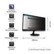 Qoltec Privacy filter RODO | 27 inches | 16:9