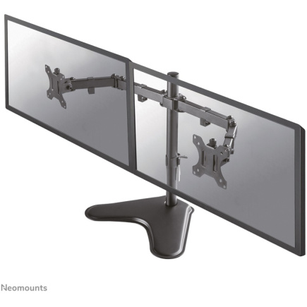 Neomounts FPMA-D550DDBLACK Tischhalterung für zwei Flachbildschirme bis 32