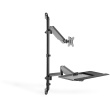 Digitus DA-90372 Flexibler Steh-/ Sitz-Arbeitsplatz zur Wandmontage