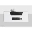 Wand-Adapter AWL75-450WH Neomounts für Monitor-Tischhalterung DS70-450WH1 und DS75-450WH2 Valge