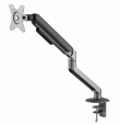 Gembird MA-DA1-05 Desk mounted adjustable monitor arm, 17”-32”, up to 9 kg, space grey