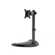 Gembird MS-D1ST-04 Monitor desk stand (rotate, tilt, swivel), 13”-32”, Black