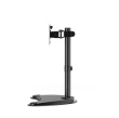 Gembird MS-D1ST-04 Monitor desk stand (rotate, tilt, swivel), 13”-32”, Black