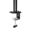 Gembird MA-D4-01 Adjustable desk 4-display mounting arm (rotate, tilt, swivel), 13”-32”, up to 10kg per screen