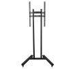 B-Tech Large Universal Flat Screen Trolley / Floor Stand (VESA 800 x 600) - 1.8m Ø50mm Poles