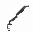 Gembird MA-DA1U-01 Adjustable desk display mounting arm with USB ports, 17”-32”, Black