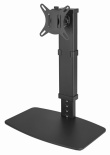 Gembird MS-D1ST-02 Height adjustable full-motion monitor desk stand, 17