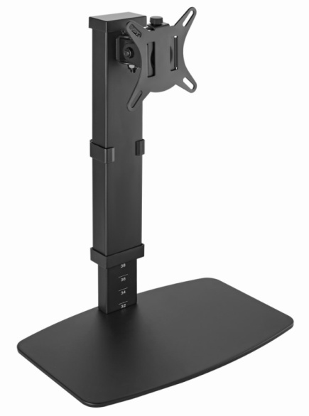 Gembird MS-D1ST-02 Height adjustable full-motion monitor desk stand, 17 Gembird MS-D1ST-02 Height adjustable full-motion monitor desk stand, 17