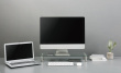 Gembird MS-TABLE-GM-01 Glass monitor stand, medium