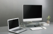 Gembird MS-TABLE-GM-01 Glass monitor stand, medium
