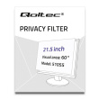 Qoltec 51055 display privacy filters Frameless display privacy filter 54.6 cm (21.5