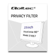 Qoltec Privatizing filter RODO 23 inch 16:9