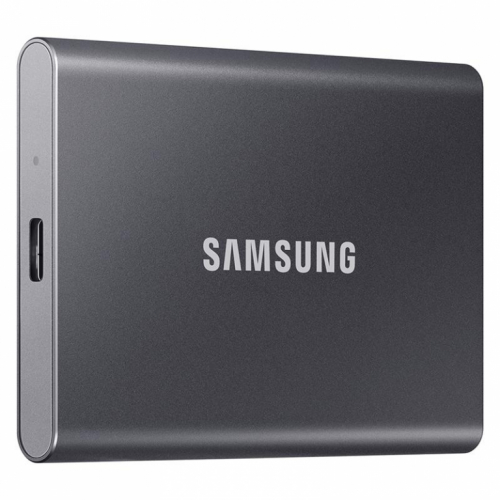 Samsung T7, 1 TB, USB 3.2, hall - Väline SSD / MU-PC1T0T/WW