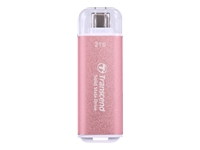 TRANSCEND ESD300P 2TB External SSD USB 10Gbps Type C Pink