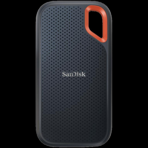 SanDisk Extreme 500GB Portable SSD - up to 1050MB/s Read and 1000MB/s Write Speeds, USB 3.2 Gen 2, 2-meter drop protection and IP55 resistance, EAN: 619659182588