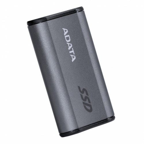 ADATA SE880 - SSD - 500 GB - external (portable) - USB 3.2 Gen 2 (USB-C connector) - titanium grey - up to 2000MB/s - 5YW