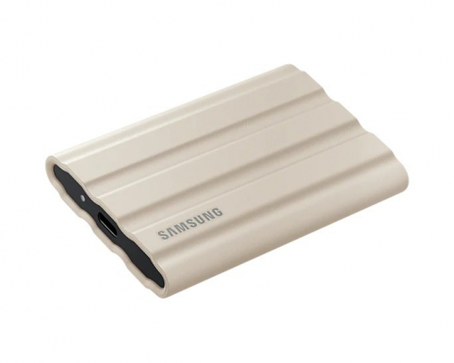 Samsung Drive SSD T7 Shield 2TB USB 3.2, beige