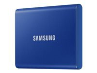 SAMSUNG Portable SSD T7 2TB extern USB 3.2 Gen 2 indigo blue