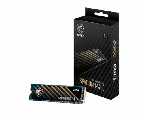 MSI SSD drive SPATIUM M450 1TBM.2 PCIe4 3600/3000MB/s