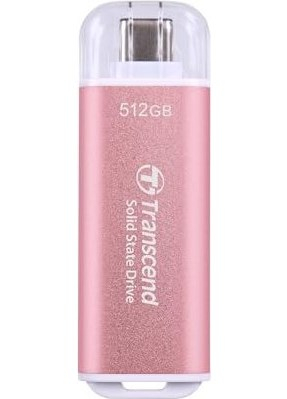 Transcend ESD300 512 GB USB Type-C 3.2 Gen 2 (3.1 Gen 2) Pink