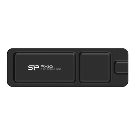 Silicon Power Portable SSD | PX10 | 512 GB | USB 3.2 Gen 2 | Black