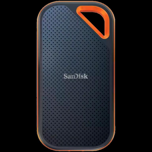 SanDisk Extreme PRO 4TB Portable SSD - Read/Write Speeds up to 2000MB/s, USB 3.2 Gen 2x2, Forged Aluminum Enclosure, 2-meter drop protection and IP55 resistance, EAN: 619659184735