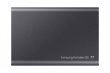 Samsung T7 MU-PC1T0T - SSD - encrypted - 1 TB - external (portable) - USB 3.2 Gen 2 (USB-C connector) - 256-bit AES - up to 1,050/1,000 MB/s - Grey - 3YW
