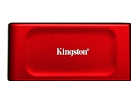 KINGSTON XS1000R 2TB SSD Pocket-Sized USB 3.2 Gen 2 External Solid State Drive Red