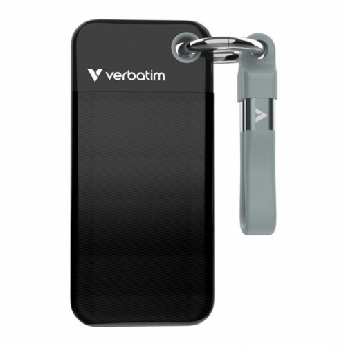 Verbatim Pocket SSD 2TB USB-C 3.2 Gen 2 Black/Grey