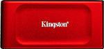 KINGSTON XS1000 1TB  SSD | POCKET-SIZED | USB 3.2 GEN 2 | EXTERNAL SOLID STATE DRIVE | UP TO 1050MB/S / RED