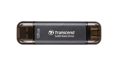 SSD 128GB Transcend ESD310C Portable, USB 10Gbps, Type-C/A