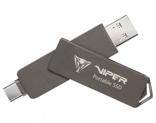 Patriot External SSD 512GB PVP30 Duo Compact 1000/1000 MB/s USB 3.2 USB-C 959645