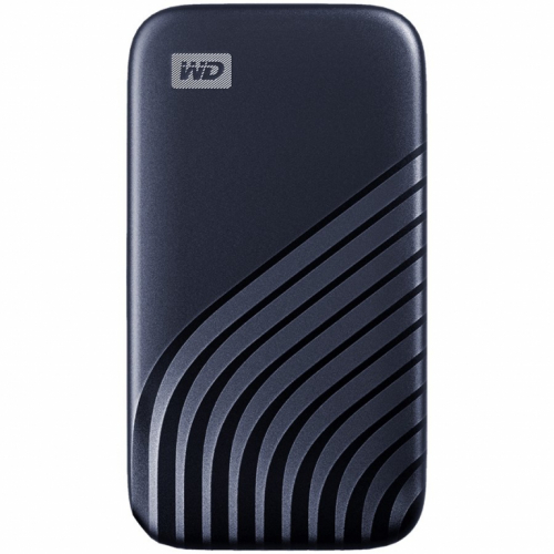 WD 1TB My Passport SSD - Portable SSD, up to 1050MB/s Read and 1000MB/s Write Speeds, USB 3.2 Gen 2 - Midnight Blue