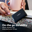 Crucial X9 - SSD - 2 TB - external (portable) - USB 3.2 Gen 2 (USB-C connector) - 1050MB/s - 5YW