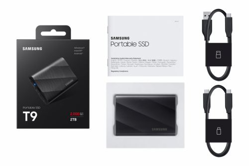 Samsung MU-PG2T0B 2 TB USB Type-C 3.2 Gen 2 (3.1 Gen 2) Black