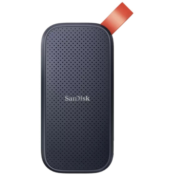 SanDisk Portable SSD - 1 TB - external - USB 3.2 Gen 2 (USB-C connector) - Shock resistant, carabiner loop