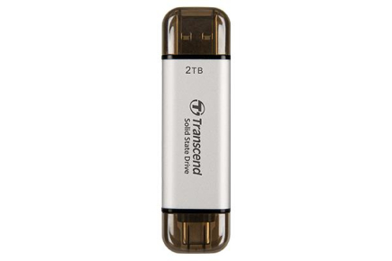 External SSD|TRANSCEND|ESD310|2TB|USB-C|USB|3D NAND|Write speed 950 MBytes/sec|Read speed 1050 MBytes/sec|TS2TESD310S
