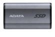 ADATA SE880 - SSD - 500 GB - external (portable) - USB 3.2 Gen 2x2 (USB-C connector) - titanium grey - Max Data Transfer Rate 2000 MB/s