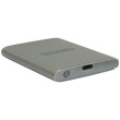Transcend ESD360C - 1 TB - extern (tragbar) - USB 3.2 Gen 2x2 (USB-C Steckverbinder) - 256-Bit-AES - Grau