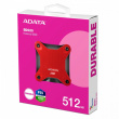 Adata SSD External SD620 512G U3.2A 520/460 MB/s red