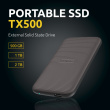 Intenso TX500 2 TB USB Type-C 3.2 Gen 2 (3.1 Gen 2) Brown