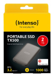 Intenso TX500 2 TB USB Type-C 3.2 Gen 2 (3.1 Gen 2) Brown