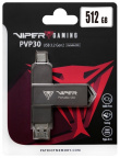Patriot External SSD 512GB PVP30 Duo Compact 1000/1000 MB/s USB 3.2 USB-C