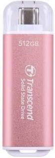 Transcend ESD300 512 GB USB Type-C 3.2 Gen 2 (3.1 Gen 2) Pink