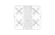 HoverAir X1 Drone - Combo Plus Retail - White