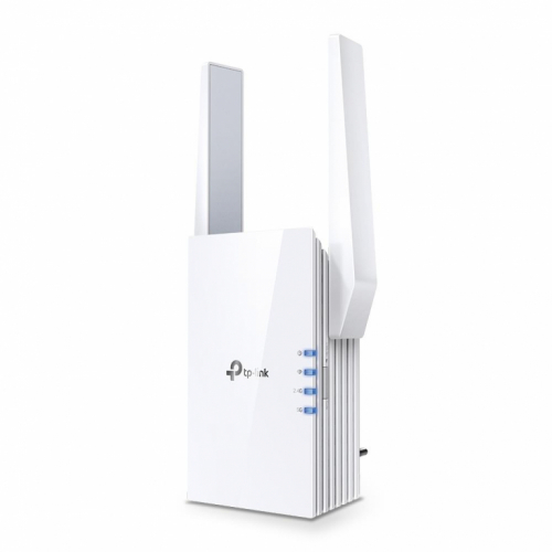 TP-Link RE605X 1800 Mbps - Wi-Fi range extender - 1GbE - Wi-Fi 6 - 2.4 GHz, 5 GHz - in wall 