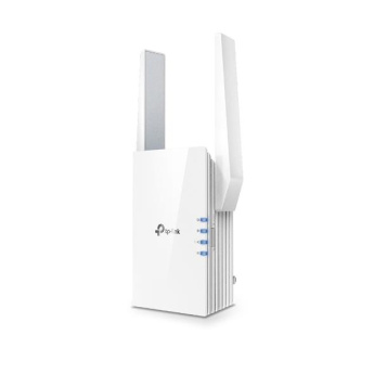 TP-Link RE505X - Wi-Fi range extender - 1GbE - Wi-Fi6 AX1500 - 2.4 GHz, 5 GH - 1200 Mbits+300 Mbps